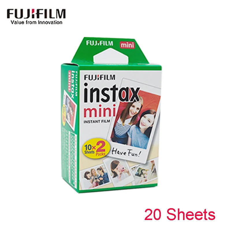 10/20/40/60/80/100 листы Fuji Fujifilm instax mini 11 9 3 дюймов белый край пленки для Фотоаппарат