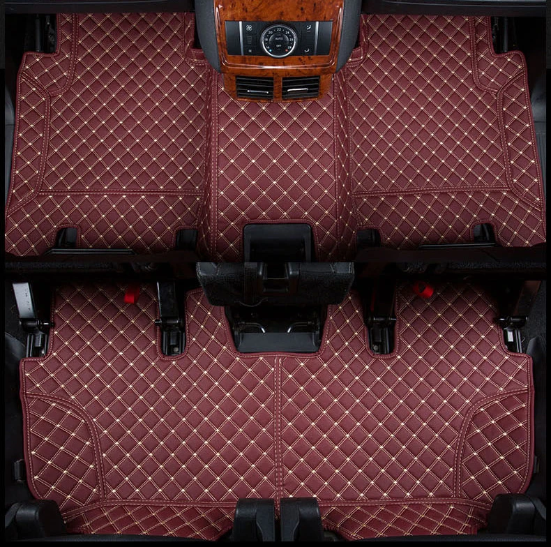 Кожаный Автомобильный коврик для автомобиля mercedes benz r-класс r 280 r 300 r 320 r 350 r 63 2006- w251