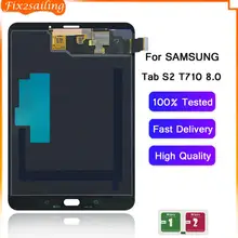 Para samsung galaxy tab s2 t710 t715 SM-T715 display lcd de toque digitador da tela sensores assembléia substituição do painel 8.0 polegadas