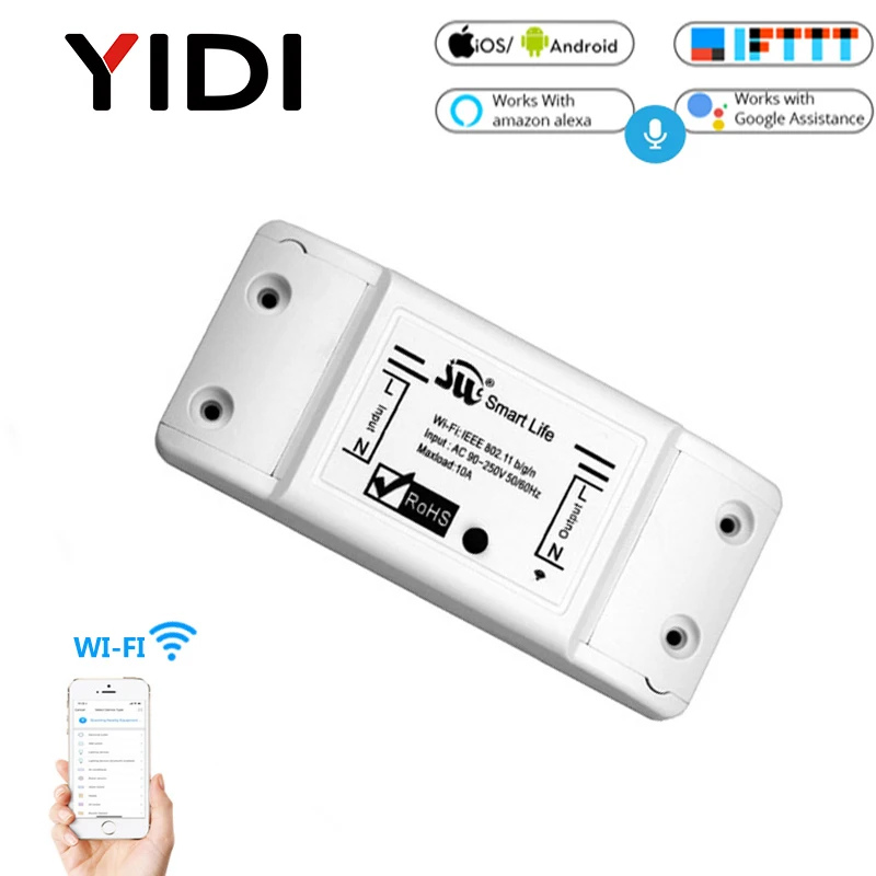  Wifi Smart Light App Control Switch Universal Breaker Wireless Remote Control Smart home tuya App v - 4000038745706