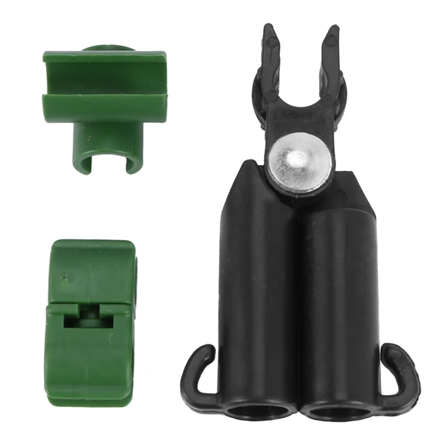 50 db Állítható Növényi Rácsos Csatlakozó -Tétek Klip A Kertészeti Téthez Fém Acélüzem Támogatja Mászást (8 Mm) Cnim Hot - Image 6