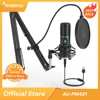 MAONO PM421 USB Microphone 192KHZ/24BIT Professional Cardioid Condenser Podcast Mic with One-Touch Mute and Mic Gain Knob ► Photo 1/6
