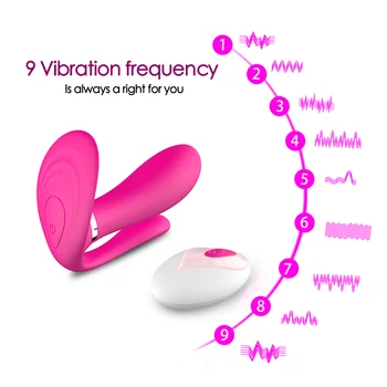 Wearable Butterfly Dildo Vibrator Adult Sex Toys for Women G Spot Clitoris Stimulator Wireless Remote Control Vibrator Panties 2