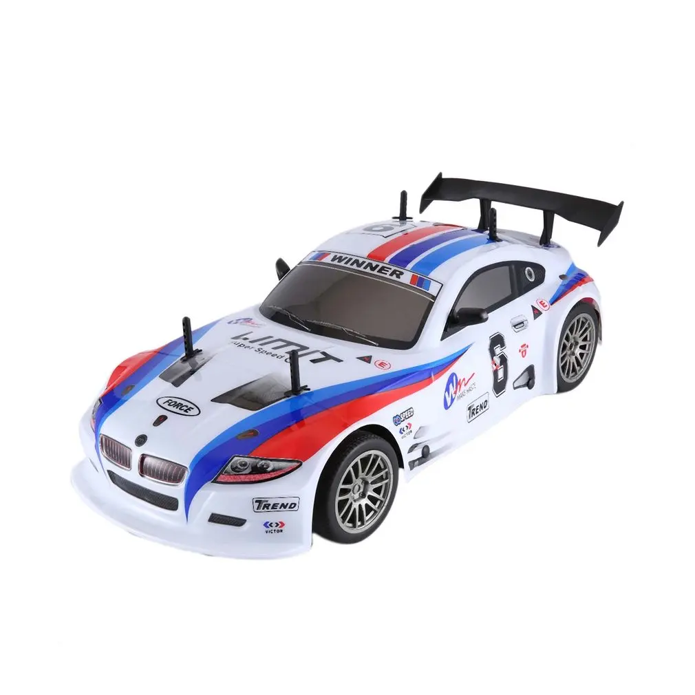1/10 700mAh 2,4G гоночный автомобиль 1:10 RC модель автомобиля 25 км/ч плоский спортивный Дрифт автомобиль игрушки ЕС Разъем для детей Подарки