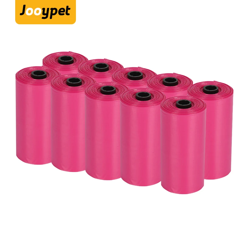 JOOYPET Compostable горячий розовый собачий мешок для мусора пластиковый 100%