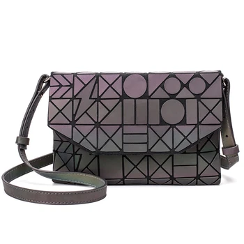 

Messenger Bag Crossbody Bags For Women Geometric Ladies Shoulder Bag Envelope Bag Girls Luminous Reflective Fashion Purse