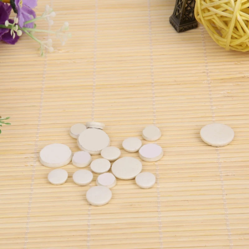 17Pcs Faux Leather Clarinet Key Pads Musical Woodwind Wind Music Replacement