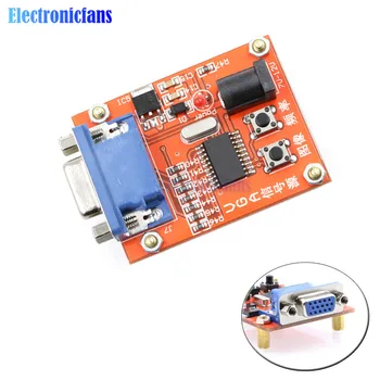 

1PC VGA Signal Generator LCD Display Tester 7V-12V Power Input Signal Source Tester Wide Power Supply PCB Board Module
