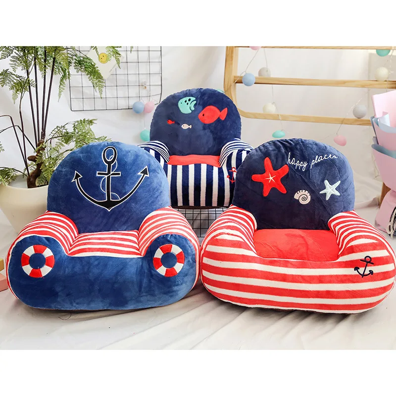 

Fabric Single Sofa Bedroom Creative Lazy Bone Chair Bean Bag Simple Beanbag Animal Cartoon Sofa