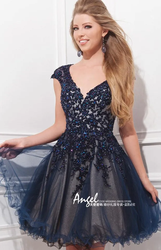 robe de soiree новые модные сексуальные платья с открытой спиной кружевные короткие вечерние платья для выпускного вечера