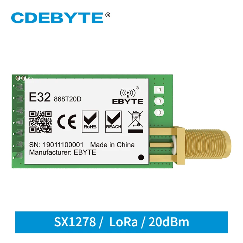 10pc/lot LoRa SX1276 Transmitter Receiver 868MHz