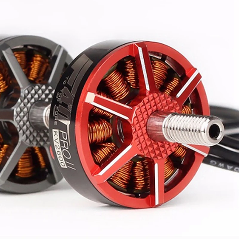 T-Motor F40 PRO II 2600KV 3-4S бесщеточный двигатель для 110-130 мм RC Multirotor FPV гоночный Дрон Adamantium серый