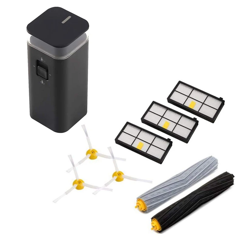 

Vacuum Accessories Kits Dual Mode Virtual Navigation Wall Extractor 3 Filters 3 Side Brushes for IRobot Roomba 800 and 900 Serie