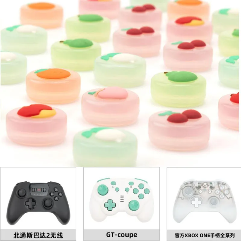 Protector Skin Fruit Cherry Pear Orange Thumb Stick Grip Cap Joystick Cover Per Xbox One Gt-Coupe Controller Case