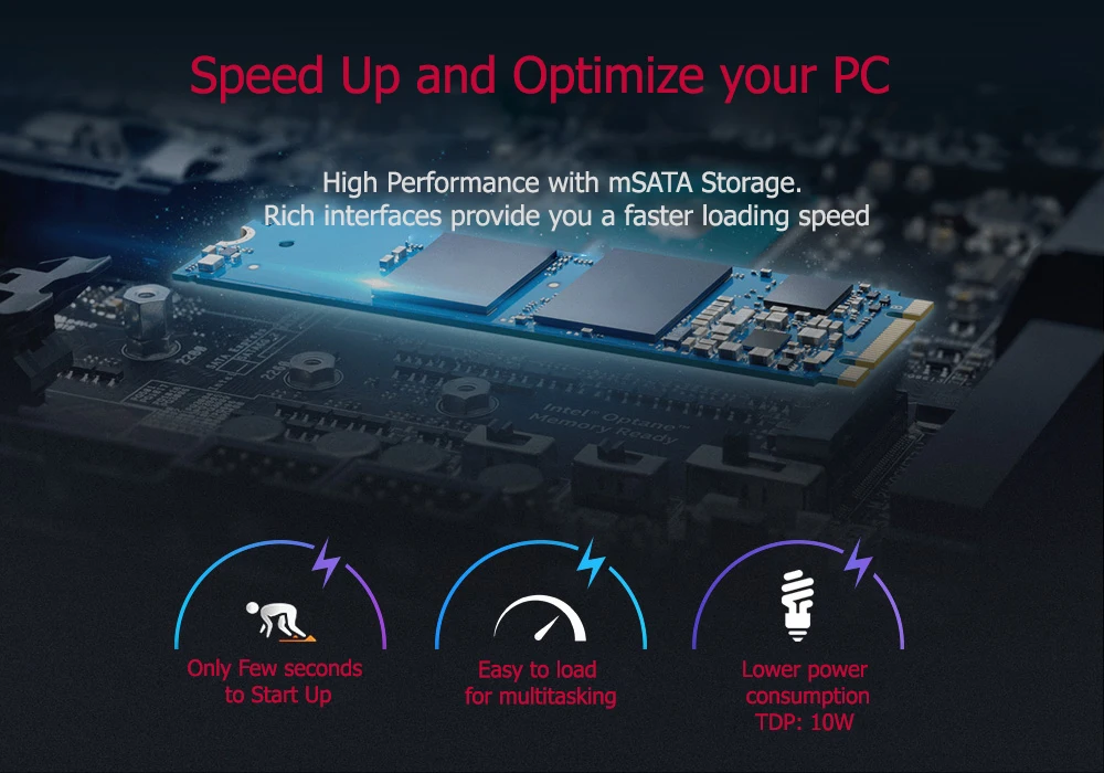 Maxtang Fanless Mini PC with Intel Celeron J3455 Quad Core, Windows 10, Dual WiFi, HDMI, DP, USB-C, 4K Gaming Computer. Description Image.This Product Can Be Found With The Tag Names Barebone Mini PC, Computer Office, Mini pc