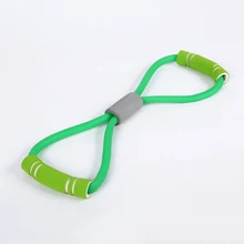 Новые Эспандер для груди канат-эспандер 8 слов эластичный для йоги фитнес для мышц упражнения SD669