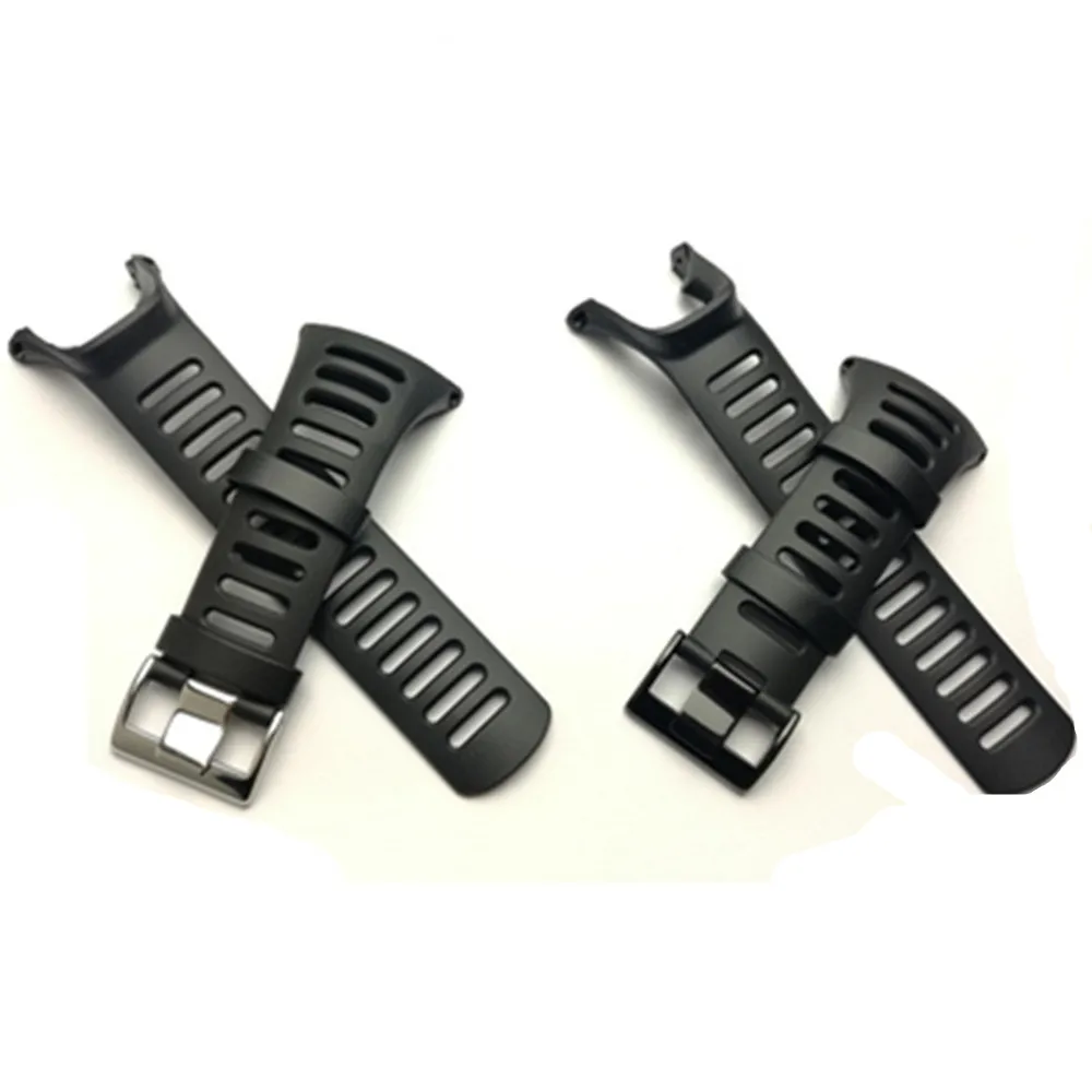 Watchband for SUUNTO Ambit 1 2 3 4 peak 2R 2S SAPPHIRE 24mm Men's Watch Rubber strap band with Screwdriver Watch Accessories