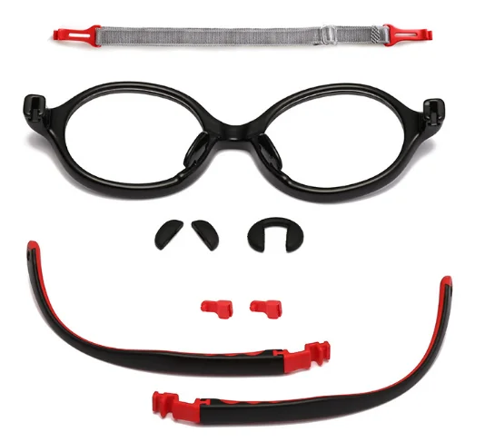10 pezzi sport ragazzi ragazze bambini montature per occhiali TR90  montature per occhiali per bambini (età 2 5) cerchio completo con occhiali  Anti lenti blu Rx|Men's Eyewear Frames| - AliExpress