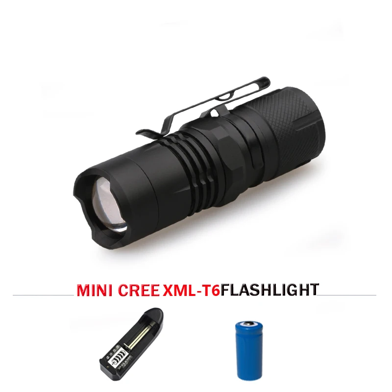 

Super bright mini flashlight rechargeable zoom xml-t6 lantern led zaklamp torch flashlight lampe torche hand lamp strong magnet