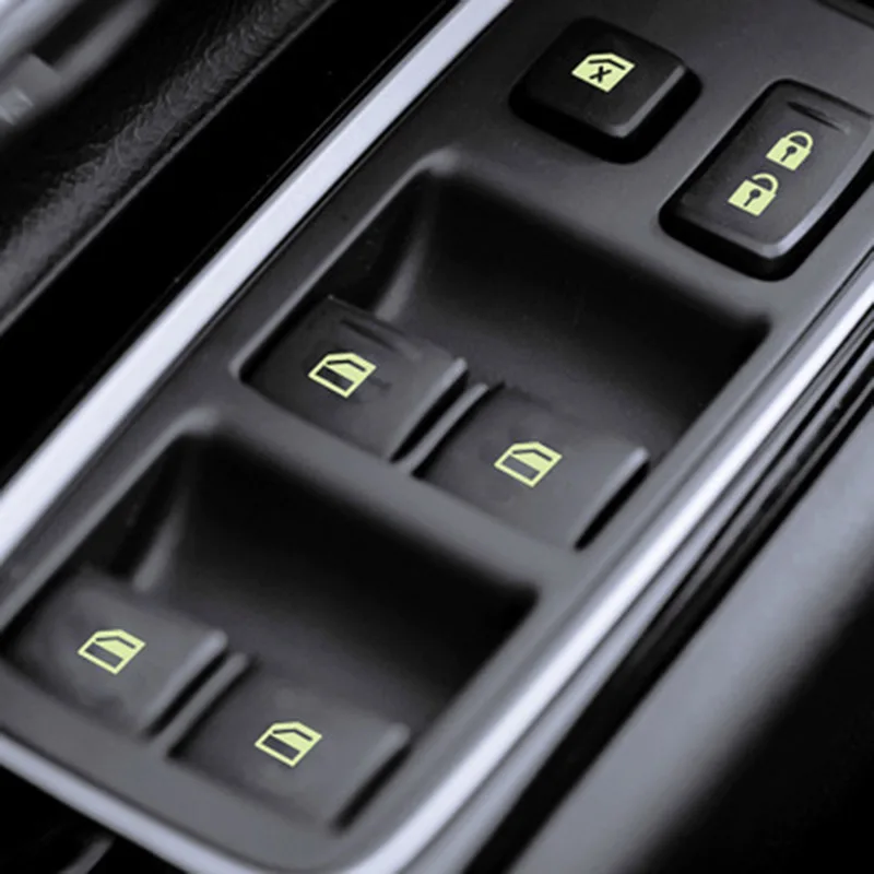 자동차 도어 창 스티커 빛나는 버튼 마즈다 2 3 5 6 CX-5 CX7 CX-8 CX9 CX-3 CX-4 CX-30 MX-5 Atenza Axela BT-50