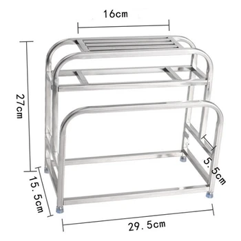 

Stainless Steel Knife Rack Kitchen Supplies Rack Cutting Board Cutting Board Rack Tool Storage Rack