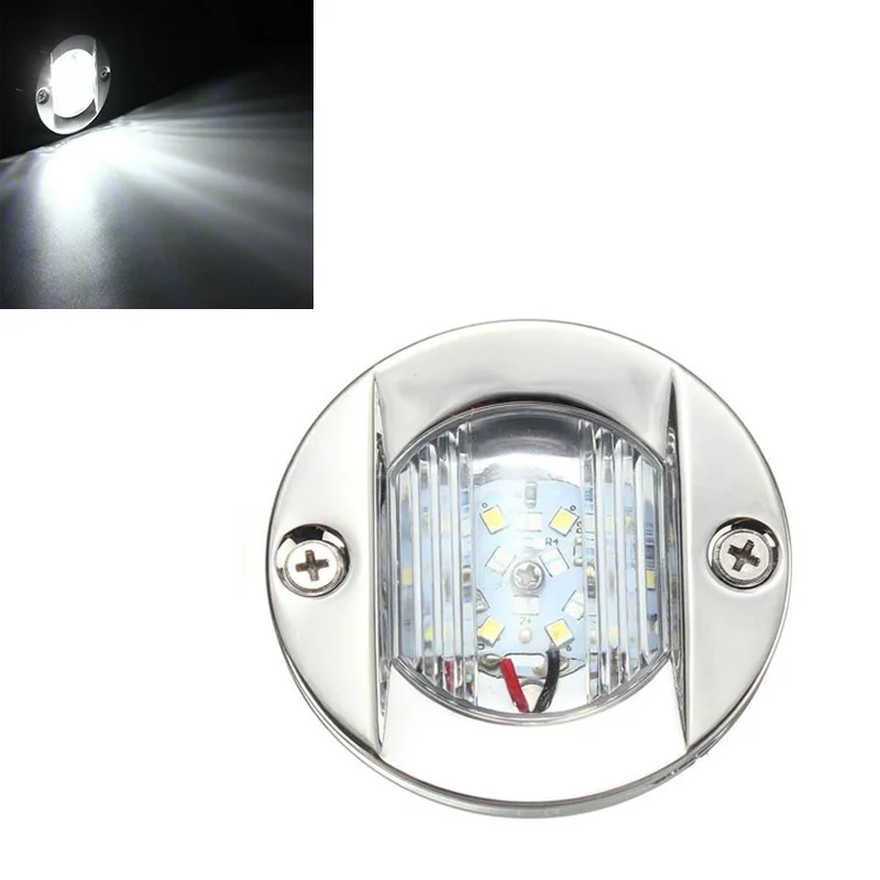 

D2947 Stainless Steel 304 Round 12V Yacht Boat LED Stern Light
