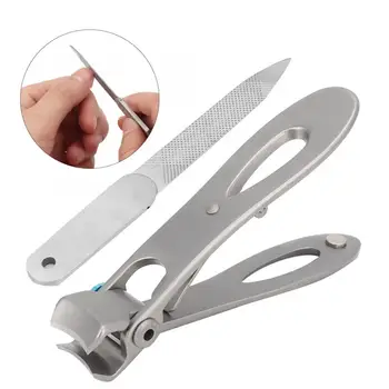 

Acrylic Nail Kit 2pcs Professional Nail Clipper Trimmer Nail File Kit Pedicure Manicure Tool Set Nail Extension Kit