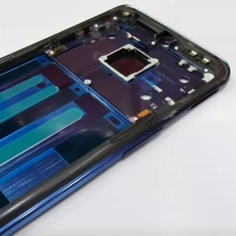Для Oneplus 7 средняя рамка Поддержка LCD пластинчатый Корпус Передняя Лицевая панель рамка Ремонт для Oneplus 7