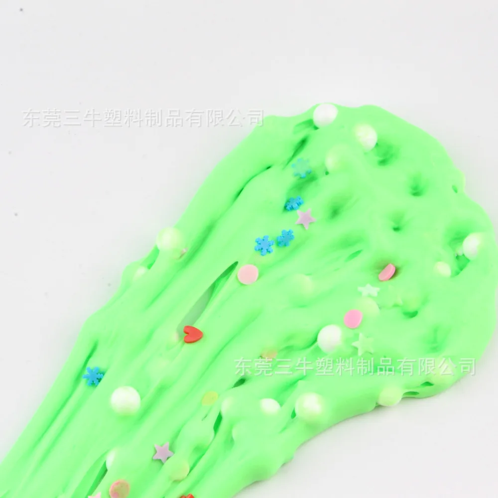 Ruan tao pian Slime пенопластовый шар из хлопчатобумажной грязи растягивается лапша грязь DIY Цветная глина тыкать грязепластилин
