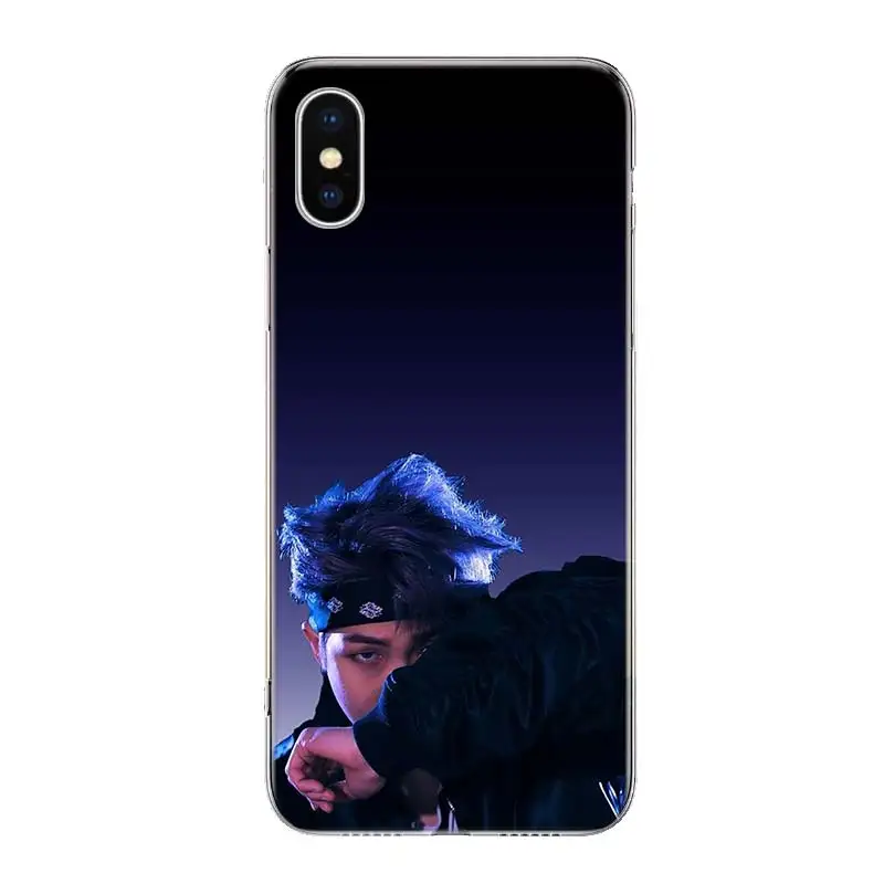 TW032-6 Чехол для телефона Rap Monsters RM Namjoon для iPhone 11 Pro 7 6X8 6S Plus XS MAX+ XR 5S SE 10 Ten Art TPU Coque Capa Shell - Цвет: TW032-6