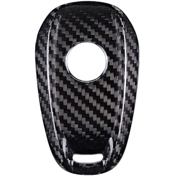 

Carbon Fiber Car Key Fob Case Cover for Alfa Romeo Giulia Stelvio 2017 Smart Car Remote Key Shell Accessories