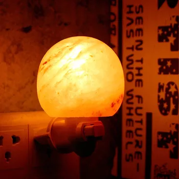 

Newest Night light Himalayan Salt Lamp Air Purifier Crystal Salt Rock Bedside Night Light for Children's bedroom light 15W