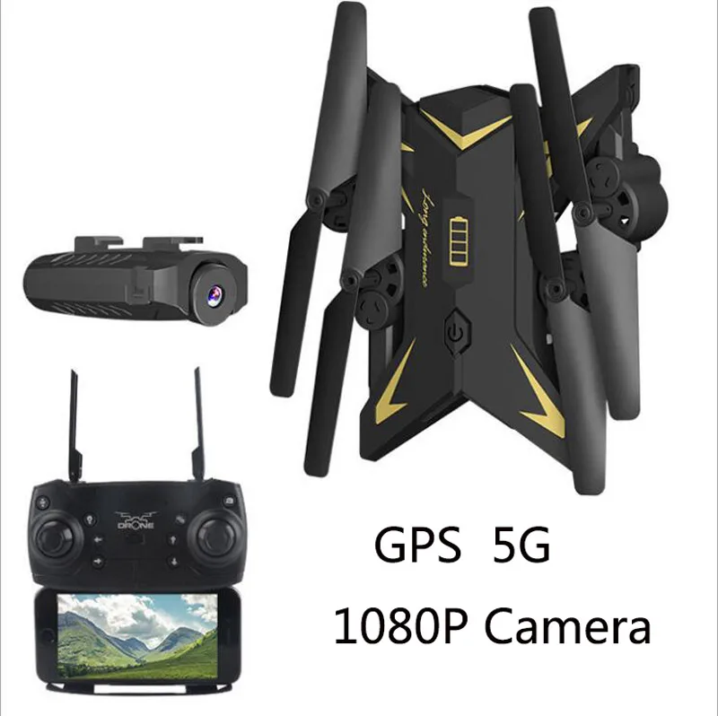 KY601SW wifi FPV с широкоугольной HD камерой Режим высокой фиксации складной рычаг RC Квадрокоптер gps Дрон RTF