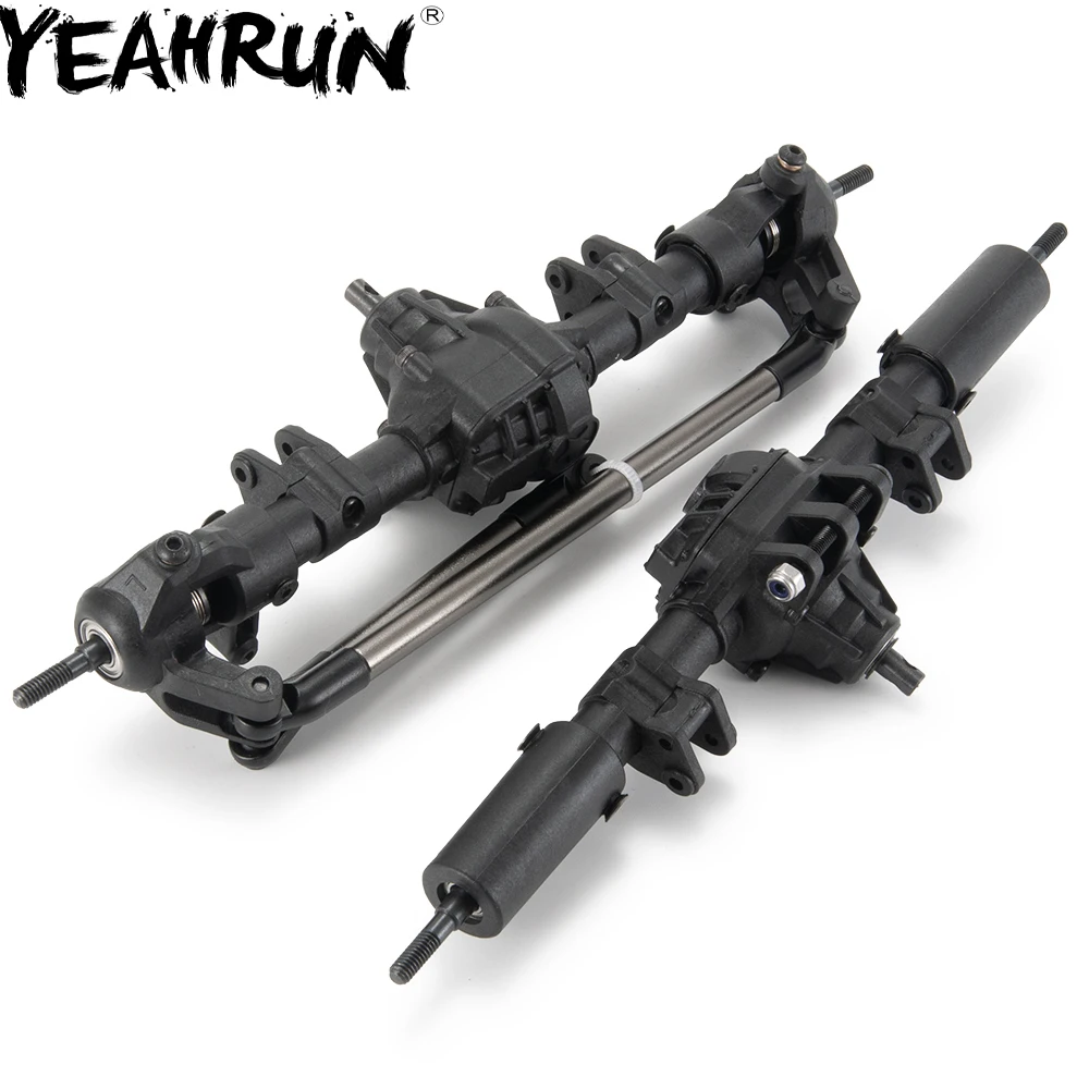 YEAHRUN RC автомобиль передний/задний прямой мост для 1:10 Гусеничный осевой SCX10 II 90046