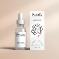 Luxury Custom Logo Lipgloss Cosmetic Packaging Box Paper Dropper Bottle 100ml 1.35 oz Beauty Body Face Serum Gift Boxes 2