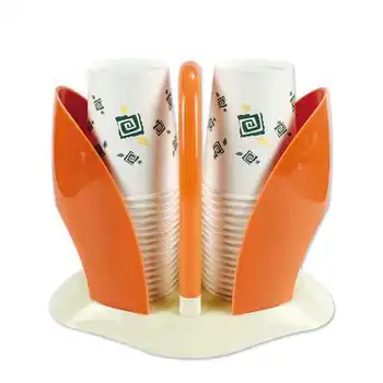 

Disposable Desk Shelf Plastic Home Office Paper Cup Storage Cup remover
