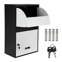 Caja para paquete de estación de paquete hermética, dispositivo de amortiguación de 2 teclas, sin contacto, Bloqueable, 65x40x23cm