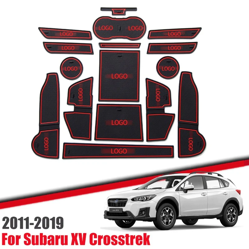 Прокладка для ворот Subaru XV Crosstrek 2011-2019 коврик межкомнатной двери/чашки