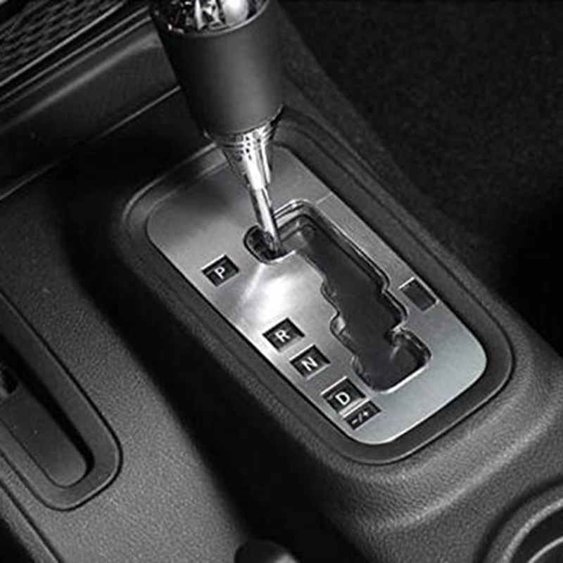 Рамка для рычага переключения передач Накладка для Jeep Wrangler 2012- внутренние аксессуары