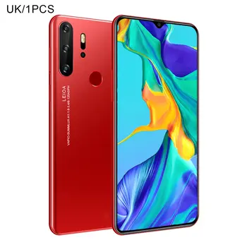 

P35 mobile phone 6.3 inch large screen P35 water drop screen smartphone real fingerprint face unlock phones