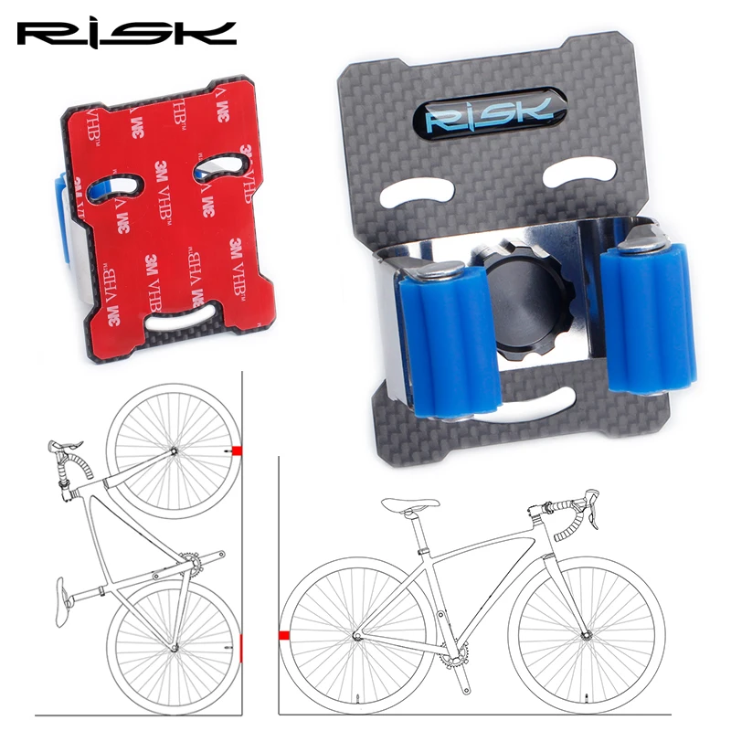 Дорожный велосипедный настенный держатель для велосипеда, регулируемый размер, вешалка для хранения шин, вешалка для велосипеда и скутера