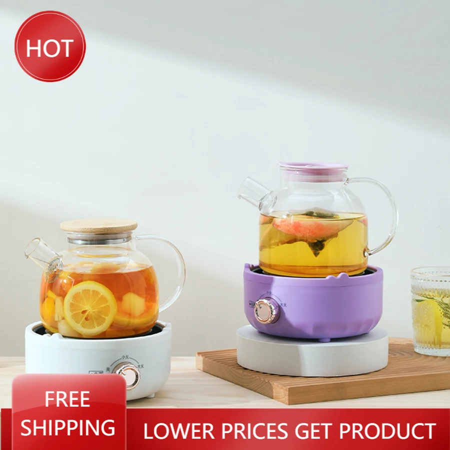 

Glass Flask Kettle Teapot Large Water Boiler Large Water Kettle Tourist Camping Teapots Bouilloire Sifflante Heated Kettle