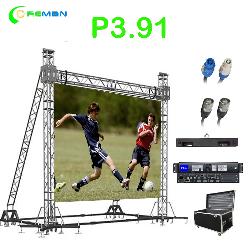 P4.81 P3.91 портативный светодиодный тонкий экран для сцены 500x1000|p6 smd|led advertising
