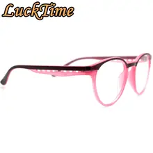 LuckTime повседневные Модные женские очки, оправа в стиле ретро, круглые очки для близорукости, оправа для женщин Lucky Time, оправы для очков по рецепту#1827