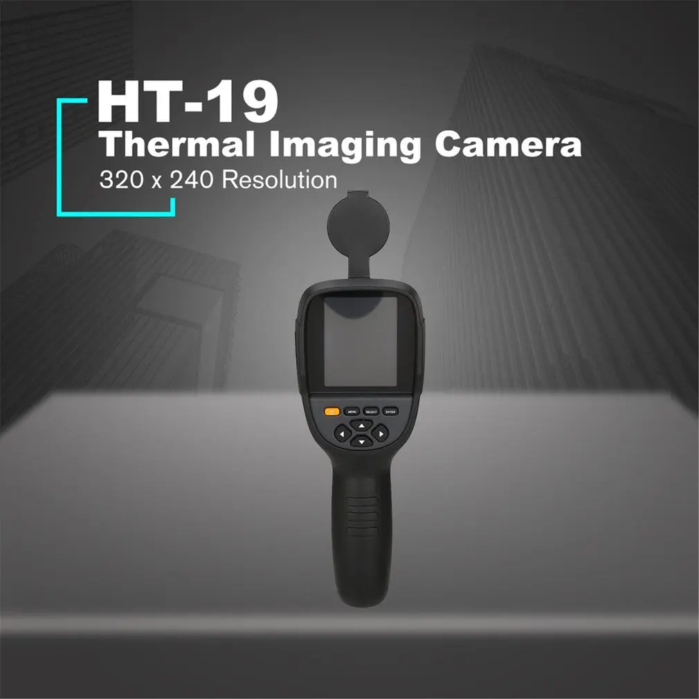 

HT-19 Handheld Thermal Imaging Camera High IR Resolution 300,000 Pixel 3.2inch 320x240 TFT Infrared Image USB Powered Imager