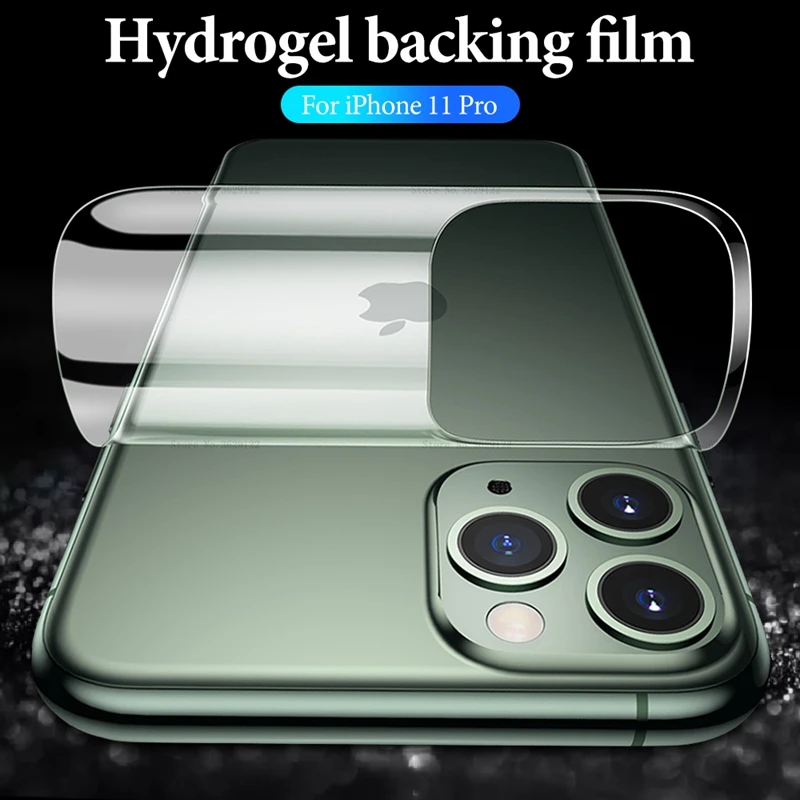 Защитная пленка для задней панели Гидрогелевая iPhone 7 8 Plus 11 Pro XR X XS Max 8X6 6s мягкая |