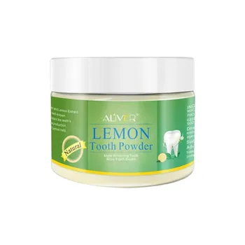

70g Teeth Whitening Powder Lemon Flavored Fresh Breath Activated Charcoal Whitener Teeth Cleaning White Teeth Products