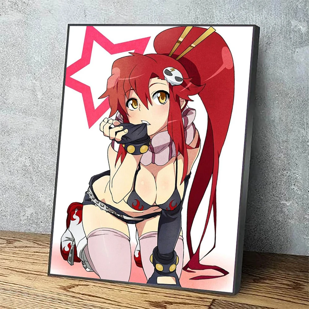 HD Печать холст настенная живопись Yoko Littner Модульная картина сексуальная девушка