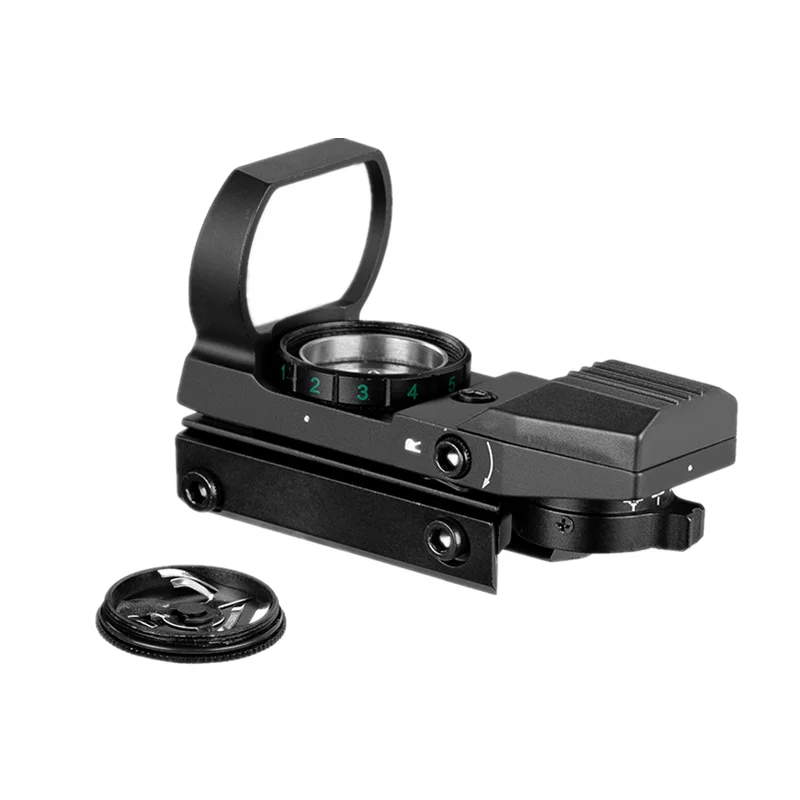Riflescope11mm20mm rail sight охотничий оптический голографический красный точечный прицел reflex 4 crosshair Тактический прицел