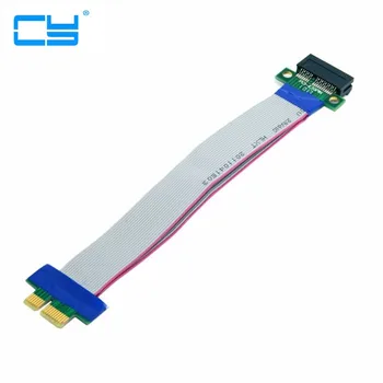 

Riser PCI-E pci Express 1X X1 Slot Riser Card Extender Extension Ribbon Flex Relocate Cable 20cm